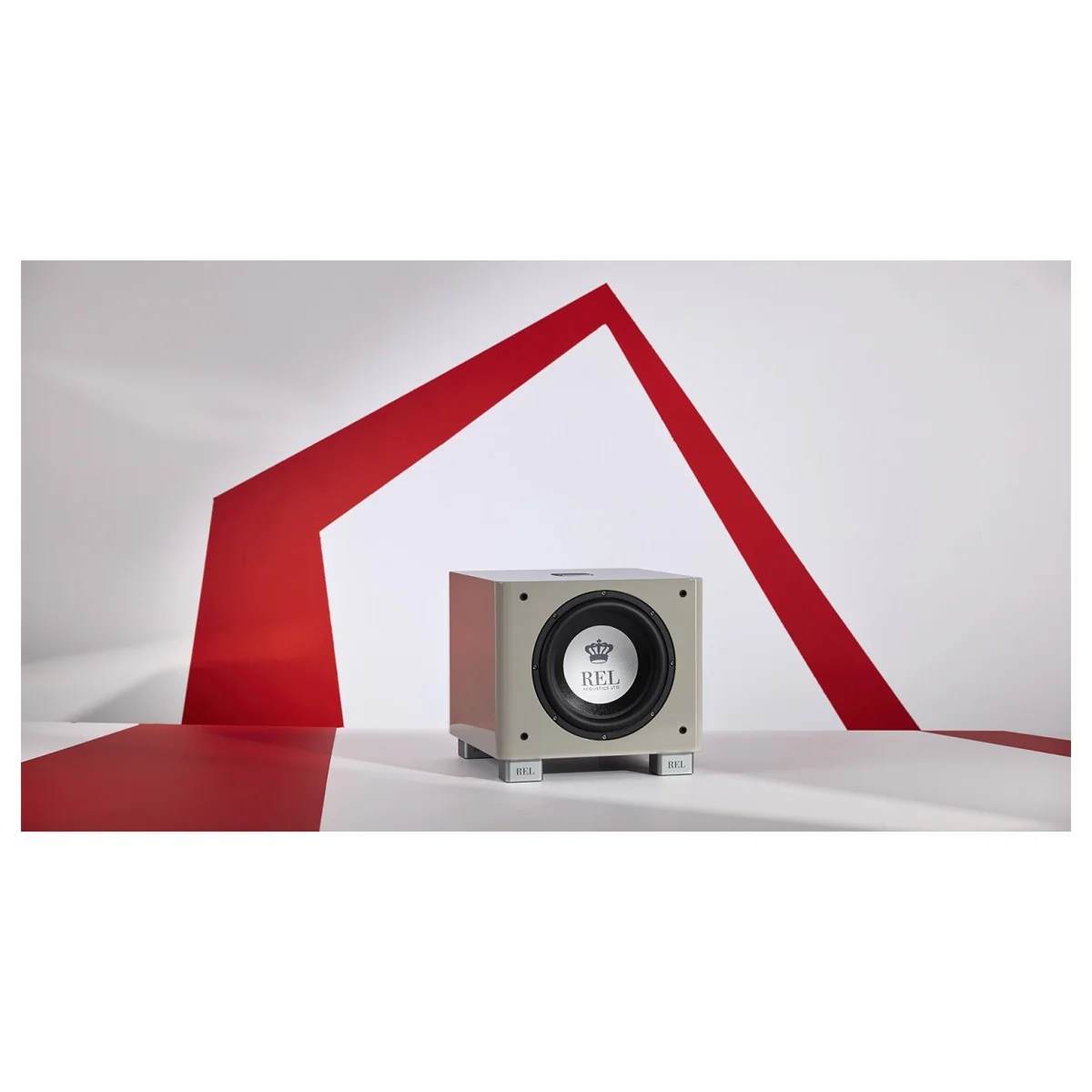 REL T9x 300 Watt Subwoofer - Grey - Image 8