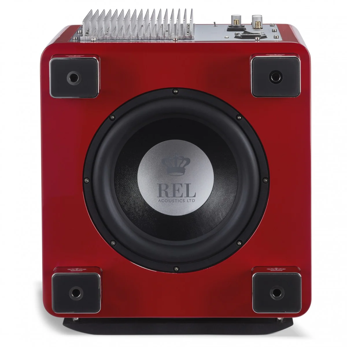 REL T9x SE 300 Watt Subwoofer - Italian Racing Red - Image 5