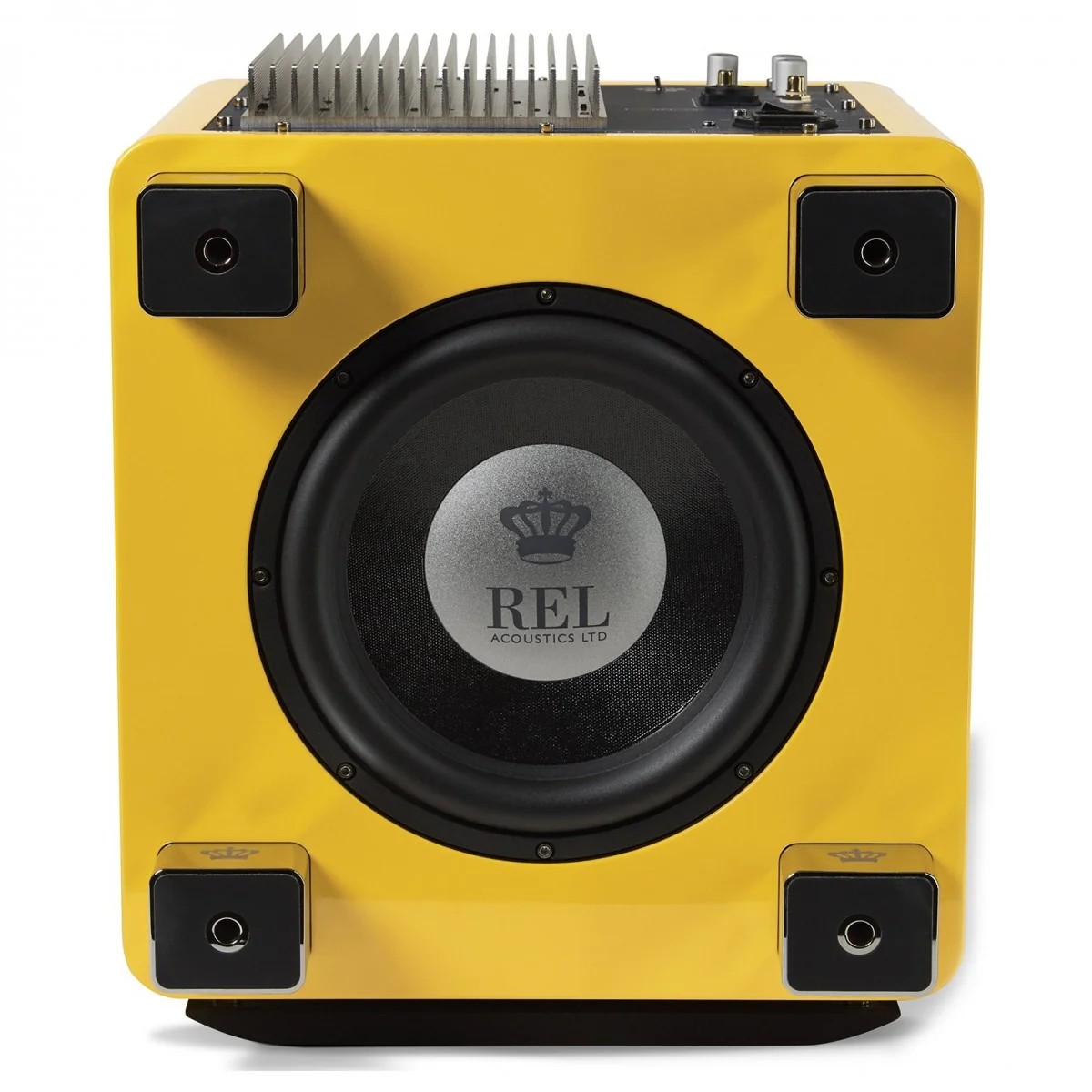 REL T9x SE 300 Watt Subwoofer - Le Mon Yellow - Image 5