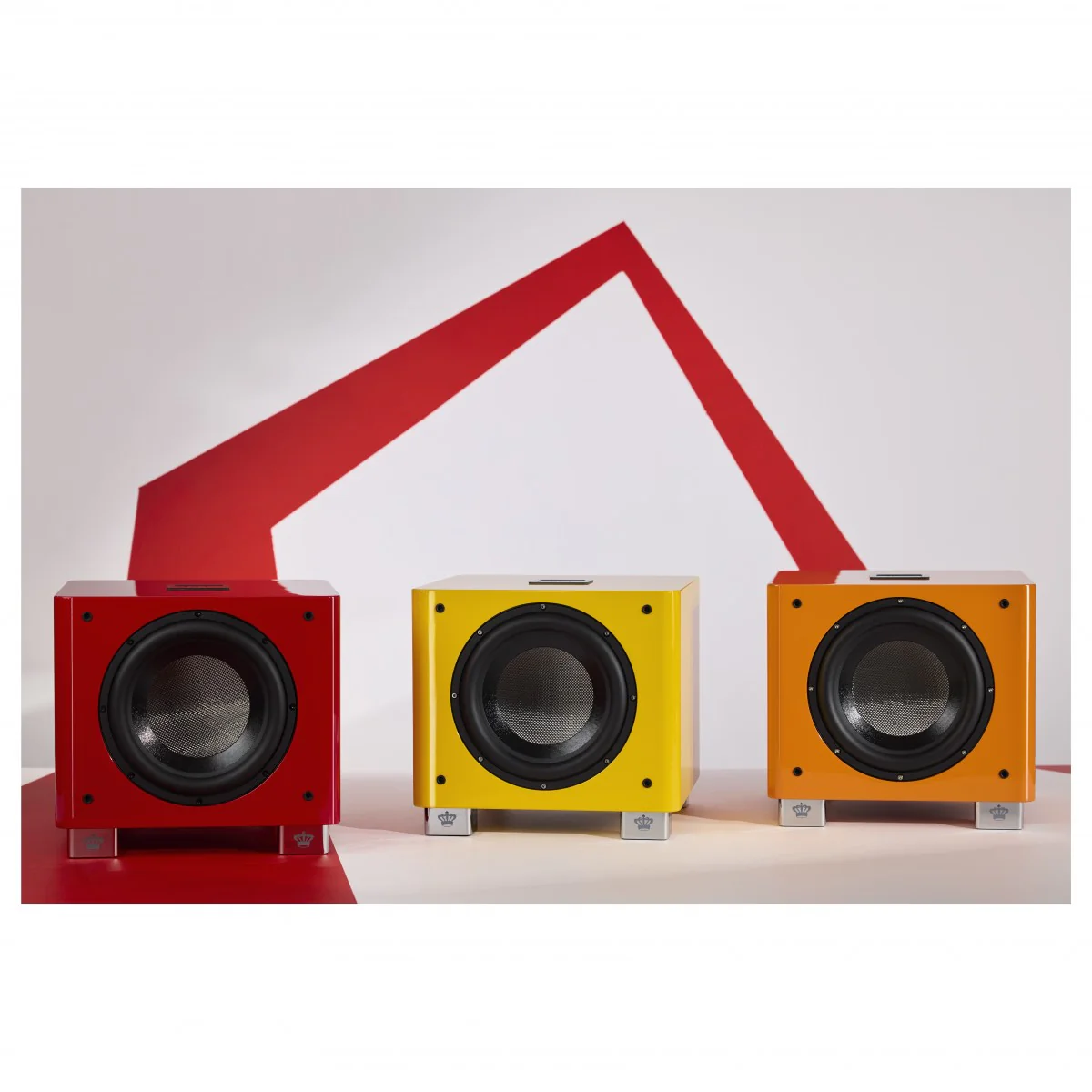 REL T9x SE 300 Watt Subwoofer - Le Mon Yellow - Image 9