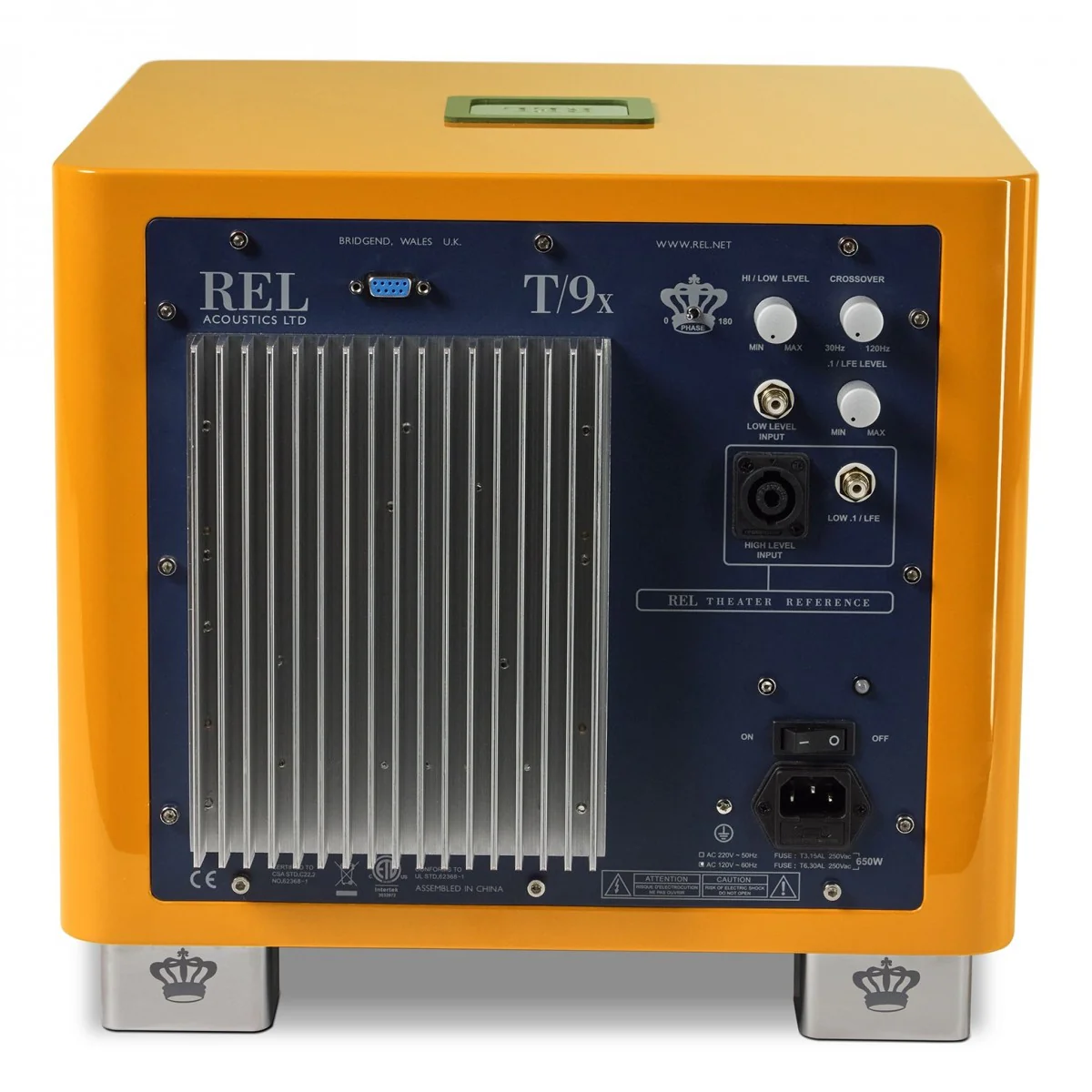 REL T9x SE 300 Watt Subwoofer - Tangerine Dream - Image 4