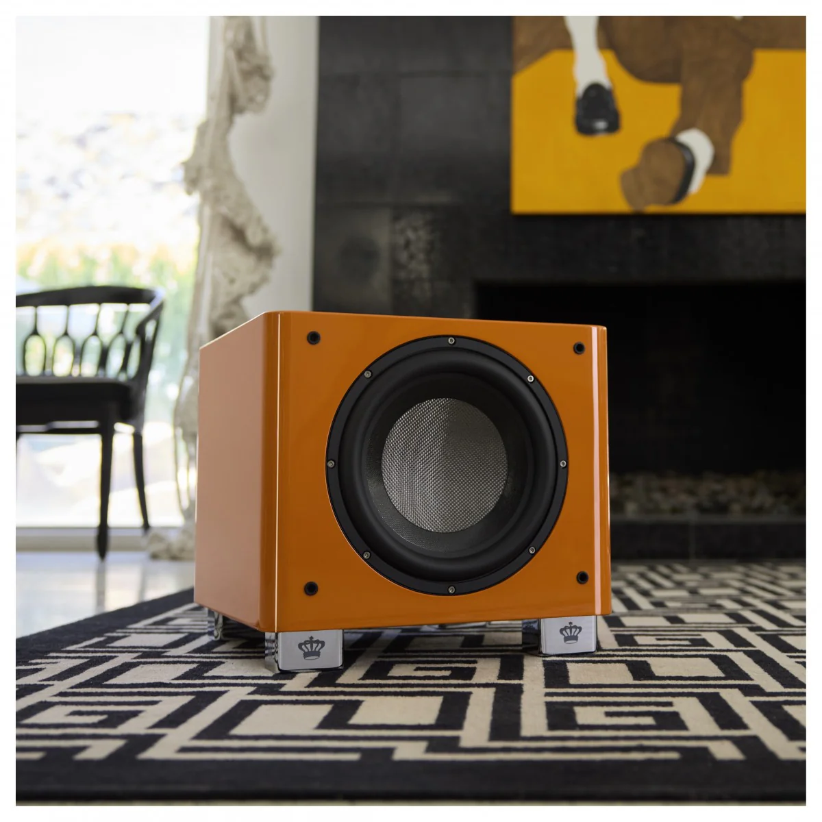 REL T9x SE 300 Watt Subwoofer - Tangerine Dream - Image 8