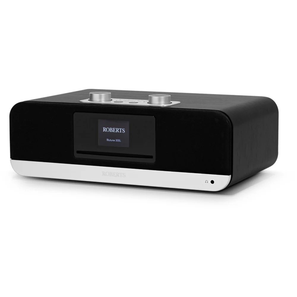 Roberts Blutune 300L DAB DAB+ Bluetooth CD USB Sound System Black - Image 2