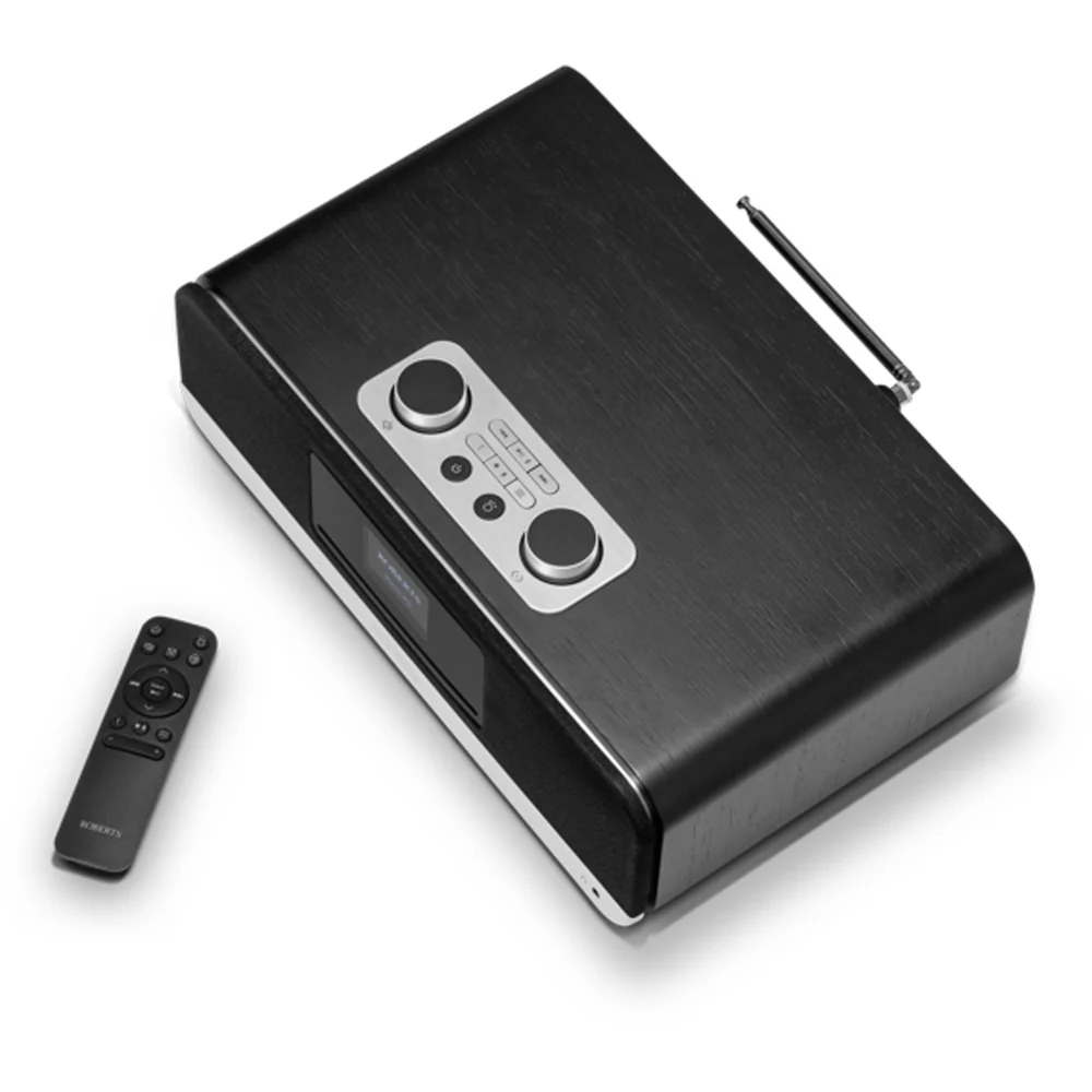 Roberts Blutune 300L DAB DAB+ Bluetooth CD USB Sound System Black - Image 3