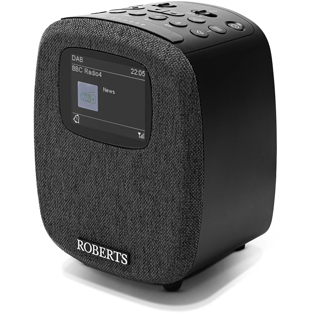 Roberts Ortus 5 DAB DAB+ FM RDS Bedside Radio with Bluetooth Black - Image 4
