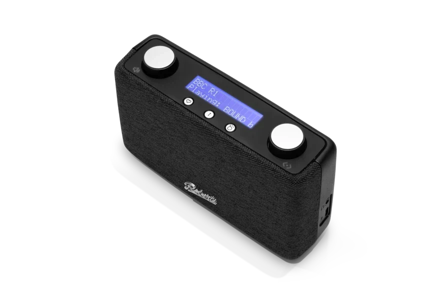 Roberts PLAY 11 DAB DAB+ FM Portable Digital Radio Black - Image 3