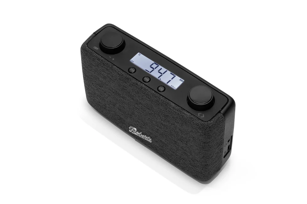 Roberts PLAYFM FM Portable Radio Black - Image 4
