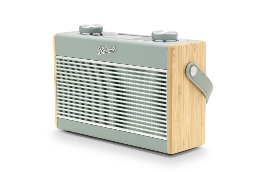 Roberts Rambler Classic DAB DAB+ FM RDS Bluetooth Radio Duck Egg - Image 2