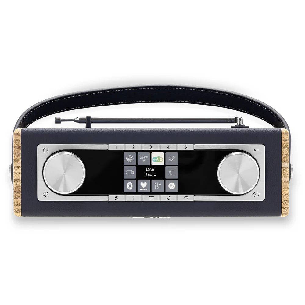 Roberts Rambler Max Stereo DAB DAB+ FM RDS Internet Bluetooth Digital Radio Navy Blue - Image 4