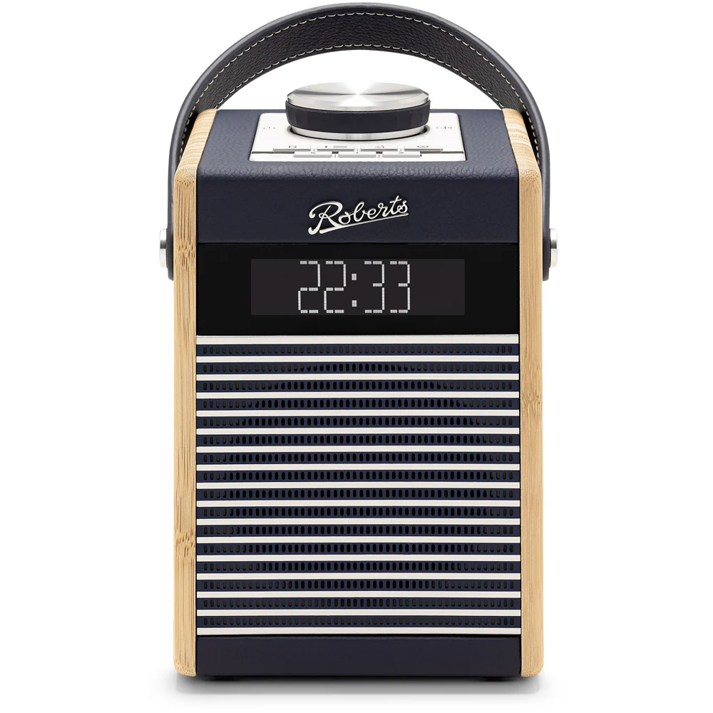 Roberts Rambler Midi DAB DAB+ FM RDS Bluetooth Digital Radio Navy Blue - Image 3