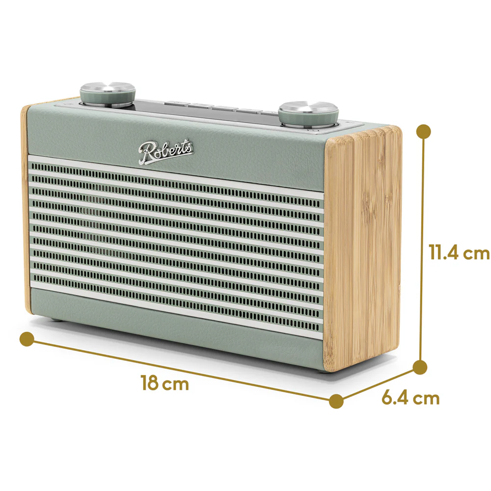 Roberts Rambler Uno DAB DAB+ FM RDS Bluetooth Digital Radio Duck Egg - Image 7