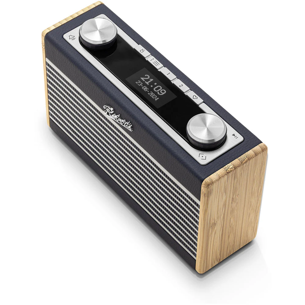 Roberts Rambler Uno DAB DAB+ FM RDS Bluetooth Digital Radio Navy Blue - Image 3