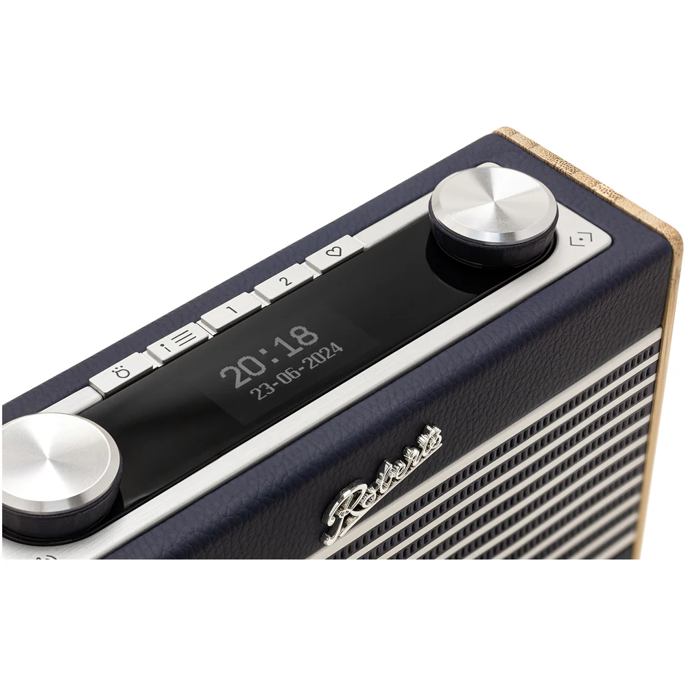 Roberts Rambler Uno DAB DAB+ FM RDS Bluetooth Digital Radio Navy Blue - Image 5