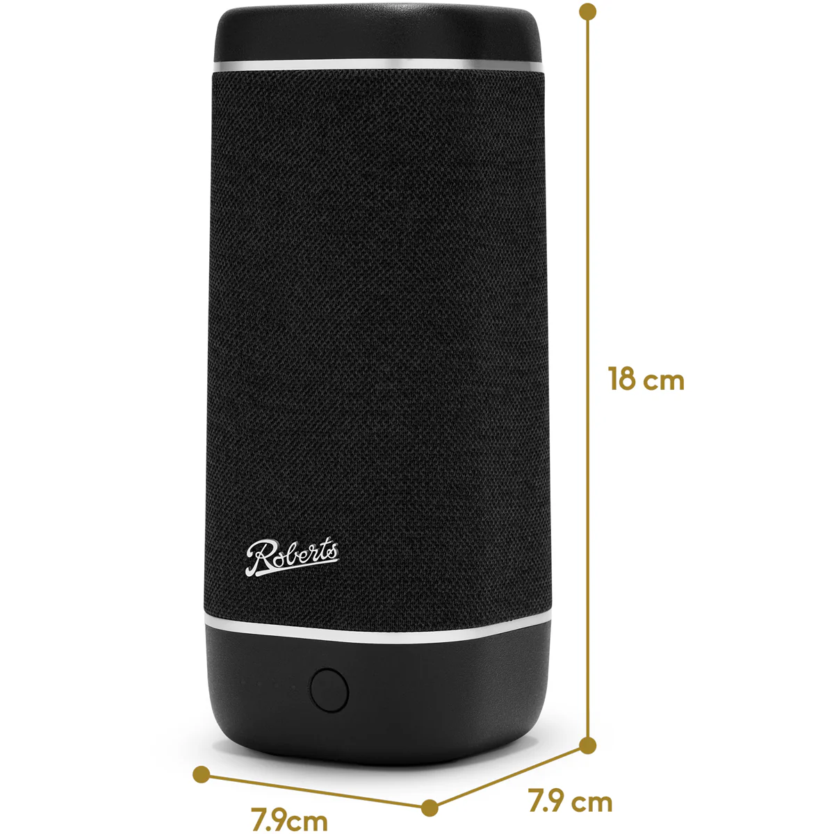 Roberts Reunion Portable Waterproof Bluetooth Speaker Black - Image 7