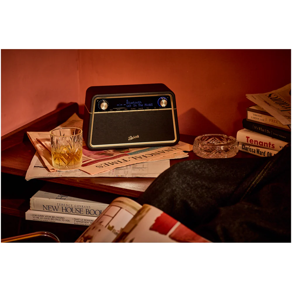 Roberts Reva DAB DAB+ FM Table-Top Radio With Bluetooth - Black - Image 5