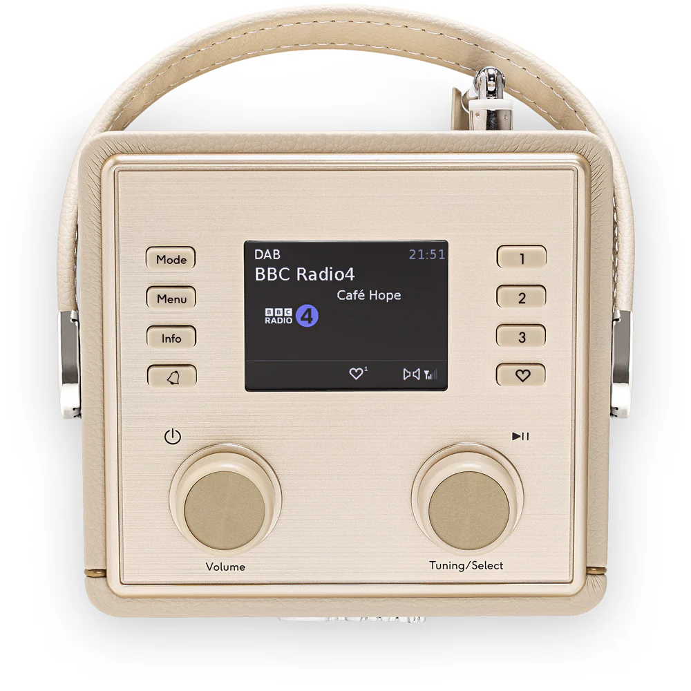 Roberts Revival Mini 2 Portable Bluetooth DAB+ DAB FM Radio - Pastel Cream - Image 5