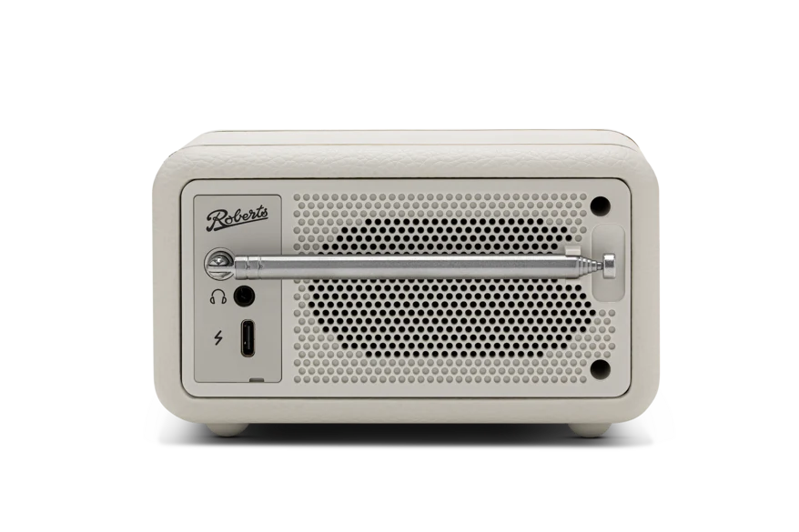 Roberts Revival Petite 2 DAB DAB+ Bluetooth Rechargeable Digital Radio Pastel Cream - Image 4