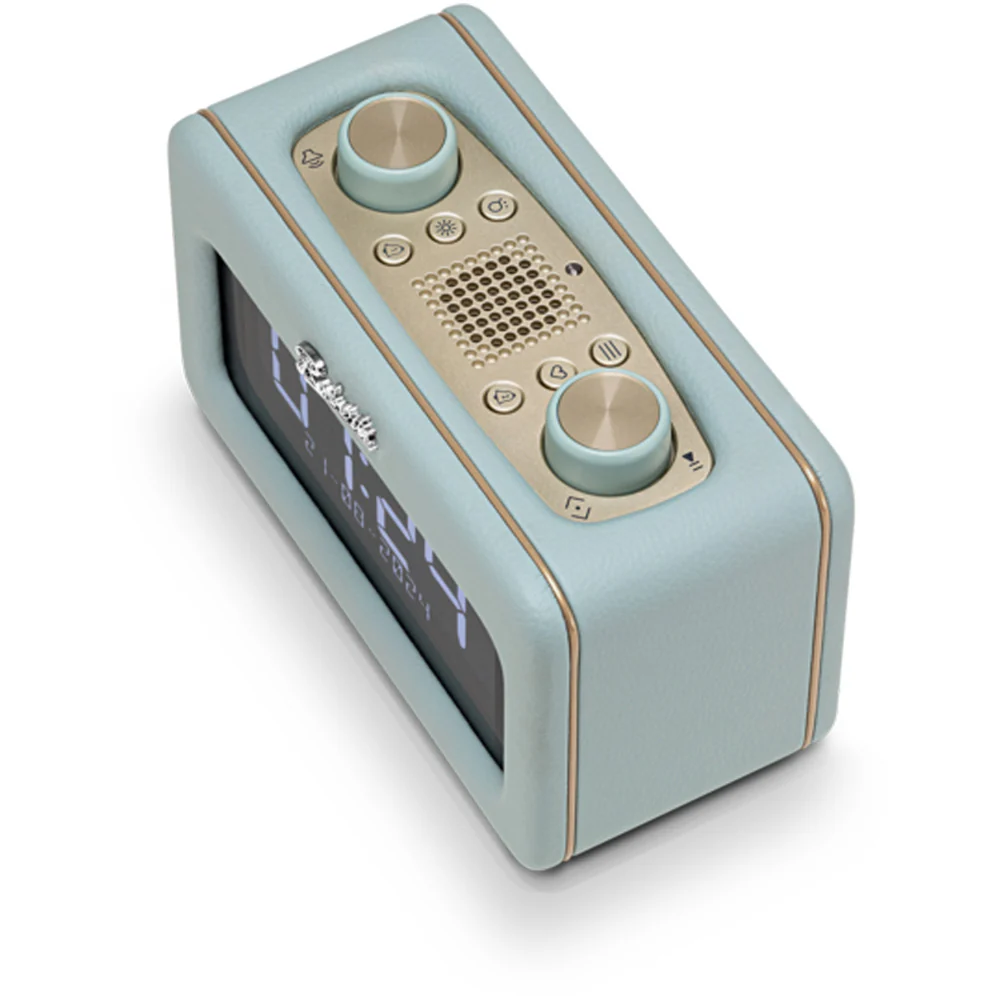 Roberts Revival Rest DAB DAB+ FM Bluetooth Bedside Clock Radio Duck Egg - Image 3