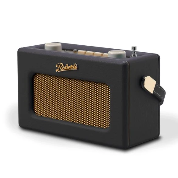 Roberts Revival Uno BT DAB DAB+ FM Radio with 2 alarms and line out in Black Bluetooth - Image 2