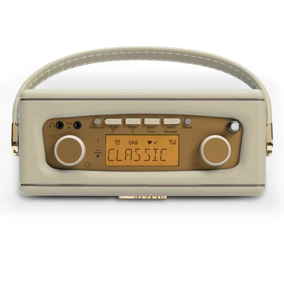 Roberts Revival Uno BT DAB DAB+ FM Radio with 2 alarms and line out in Pastel Cream Bluetooth - Image 4