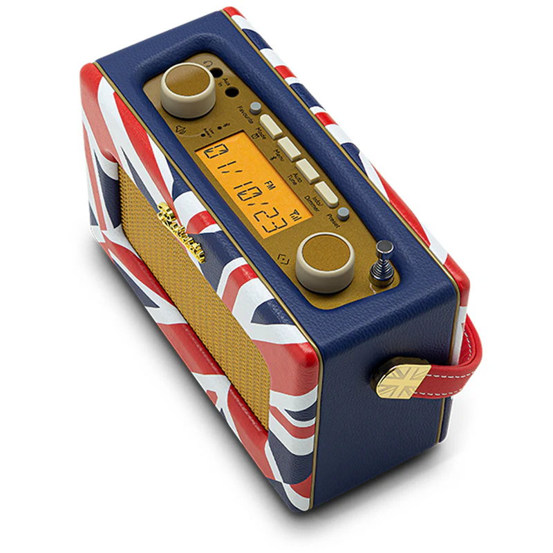 Roberts Revival Uno BT DAB DAB+ FM Radio with 2 Alarms in Union Jack Bluetooth LIMITED EDITION - Image 4