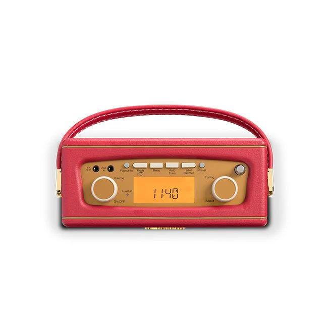 Roberts REVIVAL UNO DAB DAB+ FM Digital Radio with Alarm Berry Red - Image 3