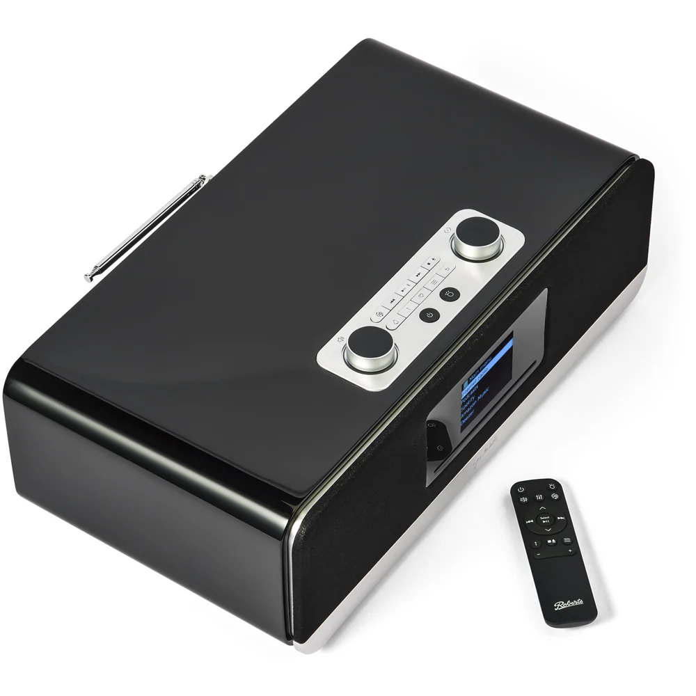 Roberts Stream 67L Bluetooth Sound System with CD Player and Internet DAB+ Radio - Black - Image 6