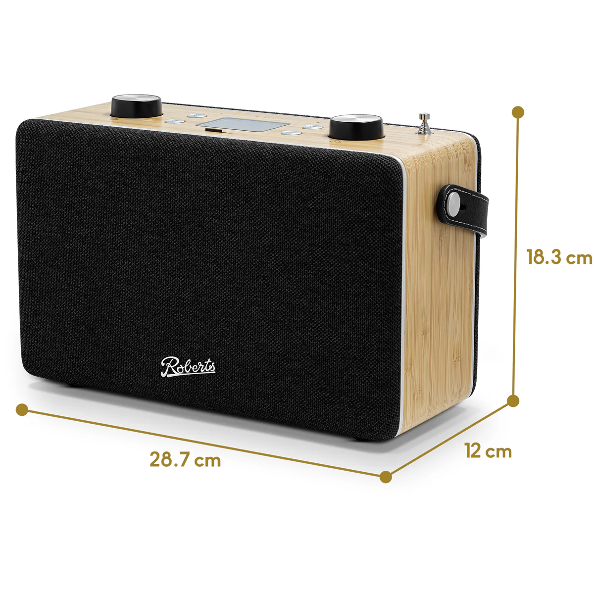 Roberts Stream 95i DAB+ Wireless Music System with DAB+FM Radio with BP3 Battery Pack Bundle - Image 4