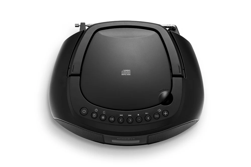 Roberts Zoombox 4 Portable CD Player DAB DAB+ FM RDS Bluetooth Black - Image 3
