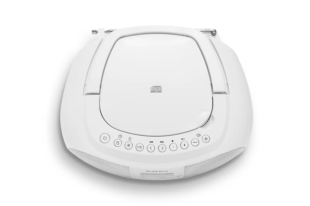 Roberts Zoombox 4 Portable CD Player DAB DAB+ FM RDS Bluetooth White - Image 3