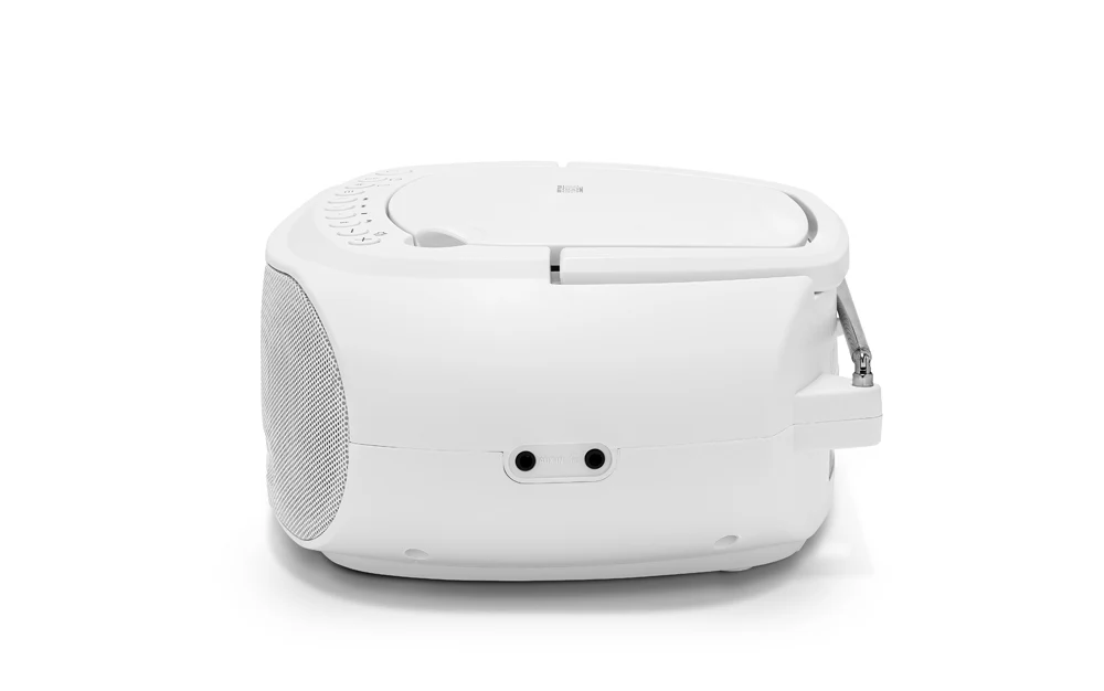 Roberts Zoombox 4 Portable CD Player DAB DAB+ FM RDS Bluetooth White - Image 4