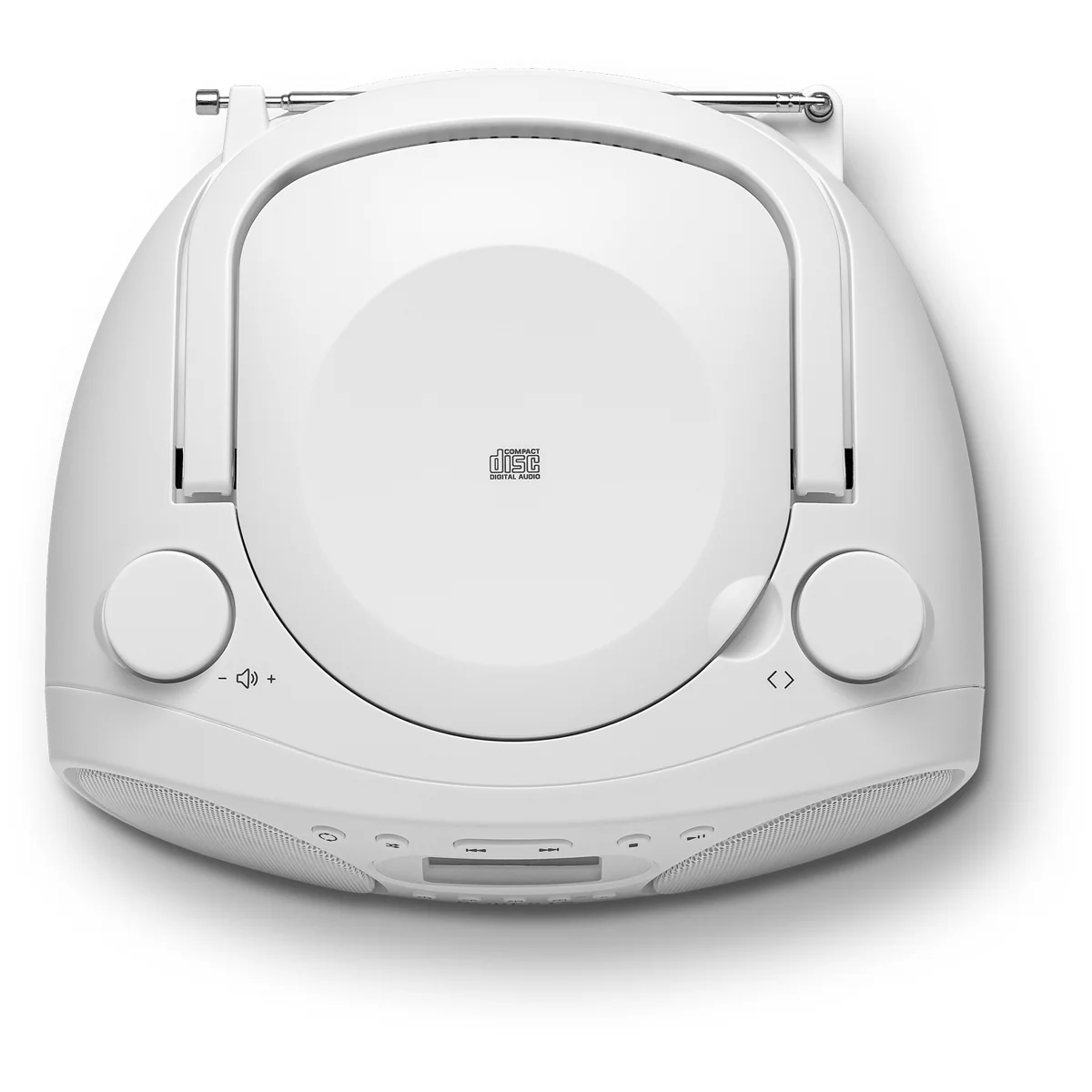 Roberts Zoombox FM Portable CD Player FM AM Radio White - Image 4