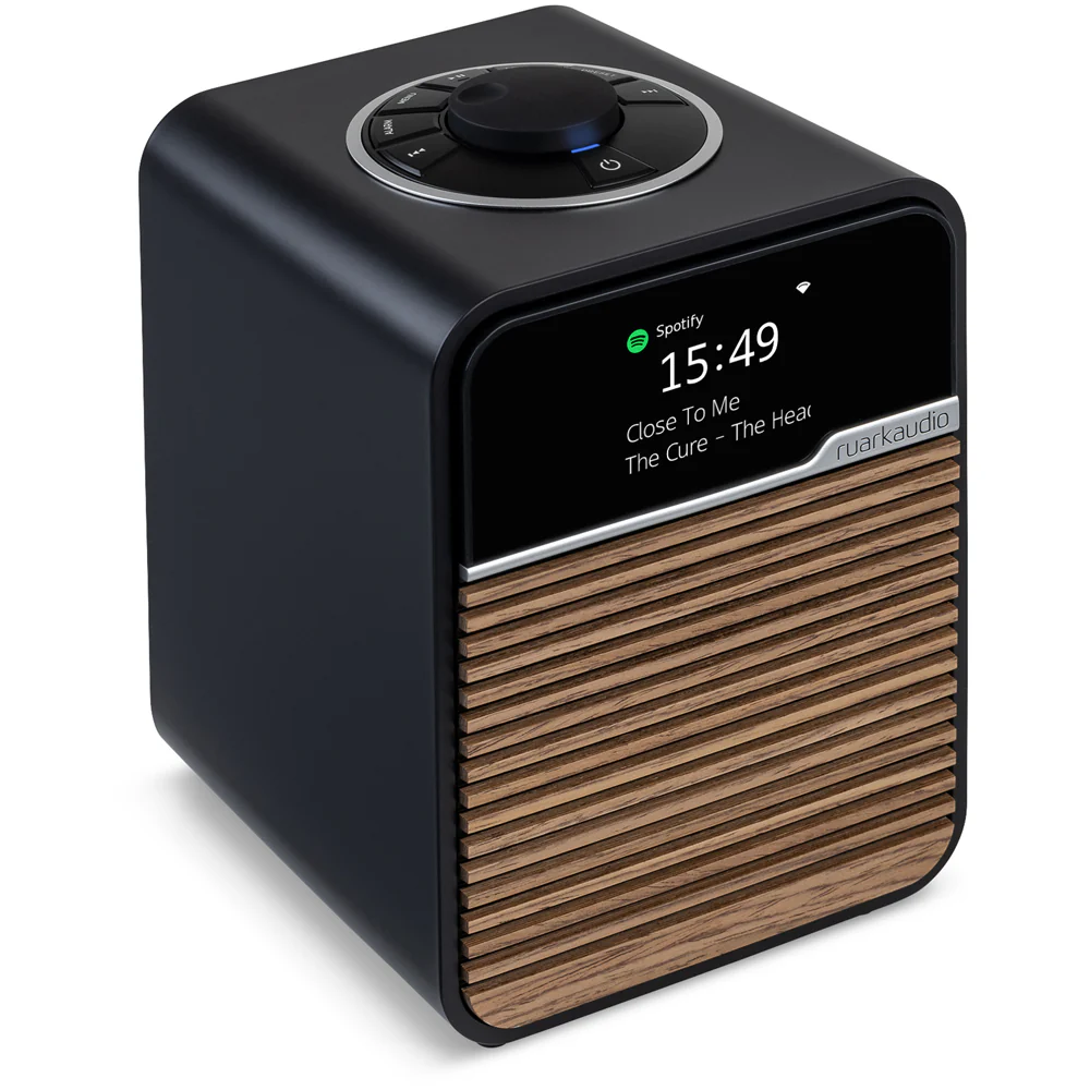 Ruark R1S DAB DAB+ FM Internet Bluetooth WiFi Smart Radio with Remote Bundle - Charcoal - Image 7