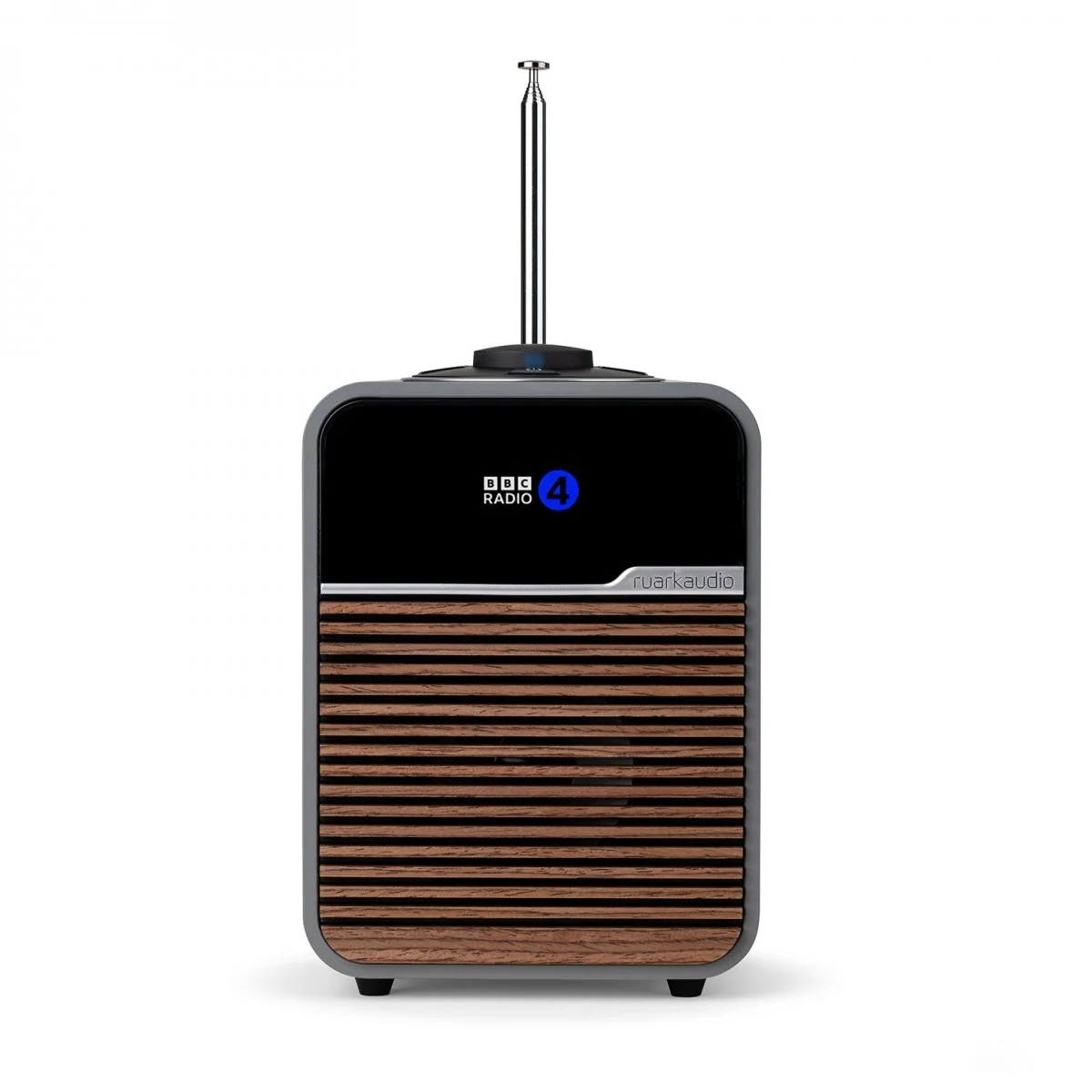 Ruark R1S DAB DAB+ FM Internet Bluetooth WiFi Smart Radio with Remote Bundle - Grey - Image 2