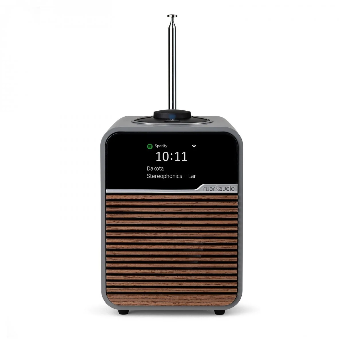 Ruark R1S DAB DAB+ FM Internet Bluetooth WiFi Smart Radio with Remote Bundle - Grey - Image 7