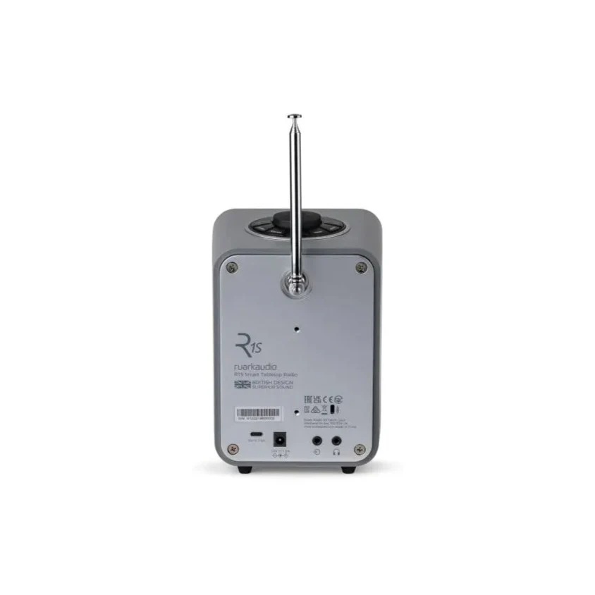 Ruark R1S Premium DAB DAB+ FM Bluetooth USB Digital Radio Mid Grey - Image 5
