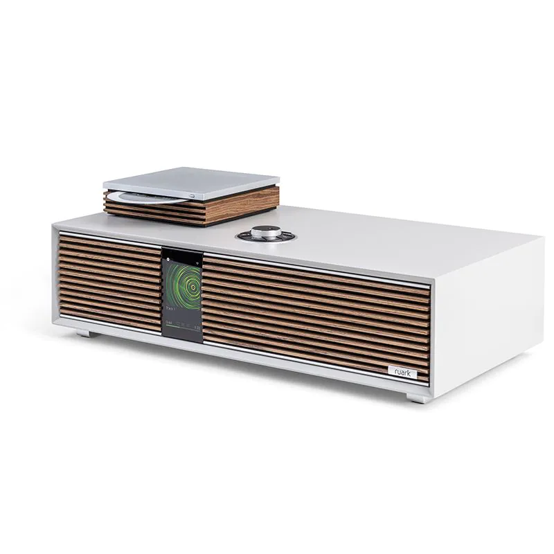 Ruark R410 Integrated Music System Soft Grey with R-CD100 USB CD Player Package - Image 2
