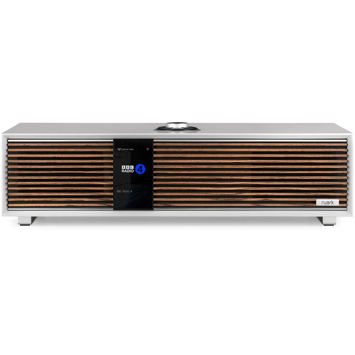 Ruark R410 Integrated Music System Soft Grey with R-CD100 USB CD Player Package - Image 3