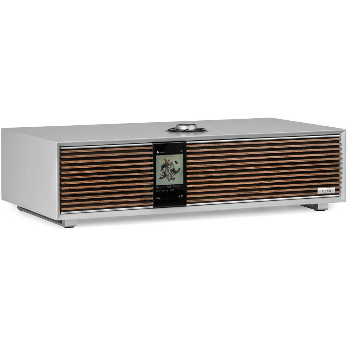 Ruark R410 Music System Grey with R-CD100 CD Player & Audio Technica AT-LP70XBT Automatic Wireless BT Turntable Silver - Image 9