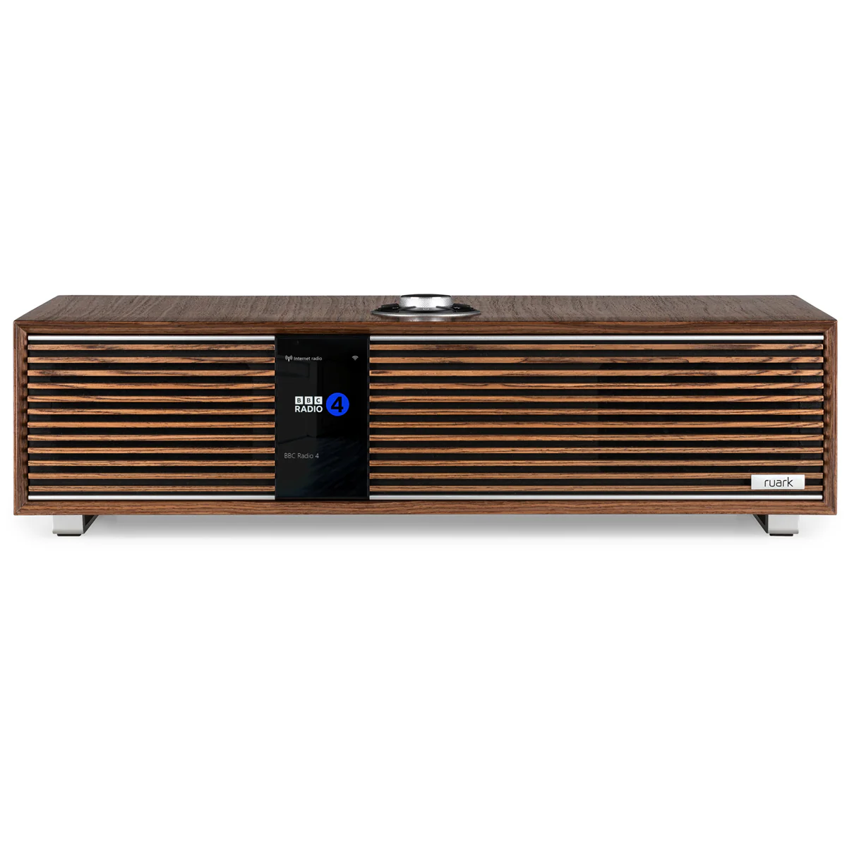 Ruark R410 Music System with R-CD100 CD Player & Pro-Ject T1 EVO Phono Turntable - Walnut - Image 9