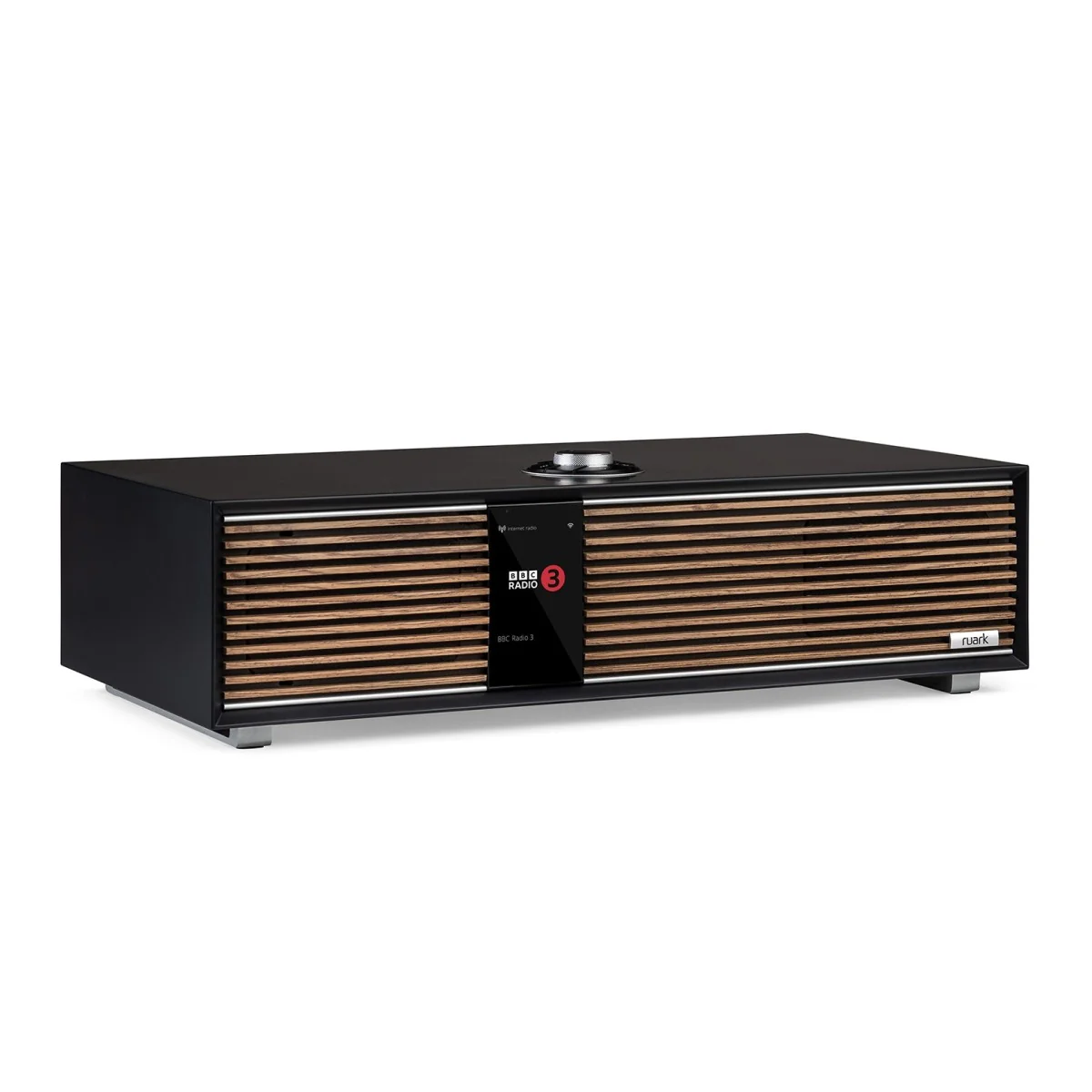 Ruark R410 Music System Charcoal with R-CD100 CD Player & Audio Technica AT-LP70XBT Automatic Wireless BT Turntable - Black - Image 2