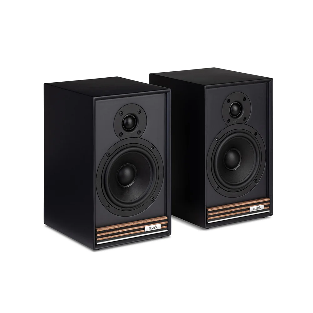 Ruark R610 Music Console & Sabre-R Bookshelf Speakers Pair Charcoal with R-CD100 CD Player - Image 11