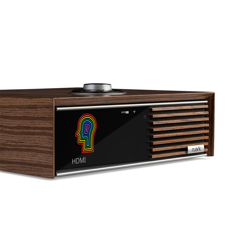 Ruark R610 Music Console with Klipsch RP-500M II Bookshelf Speakers Pair HiFi Package - Walnut - Image 2