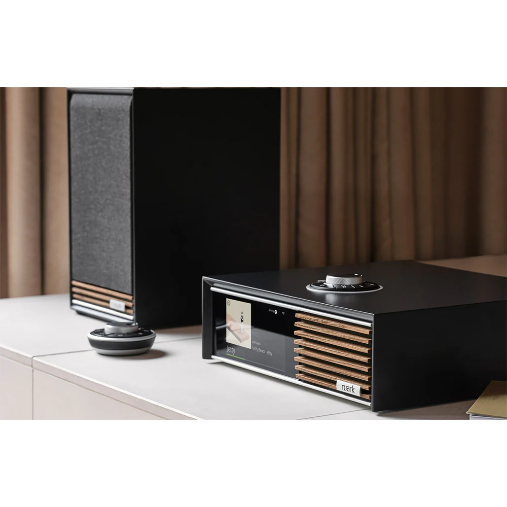 Ruark R610 Music Console with Sabre-R Bookshelf Speakers Streaming System Charcoal - Image 10