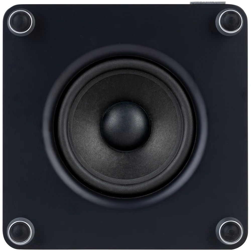 Ruark RS1 100W Subwoofer Satin Charcoal Black with Slate Grey Fabric Grille - Image 6