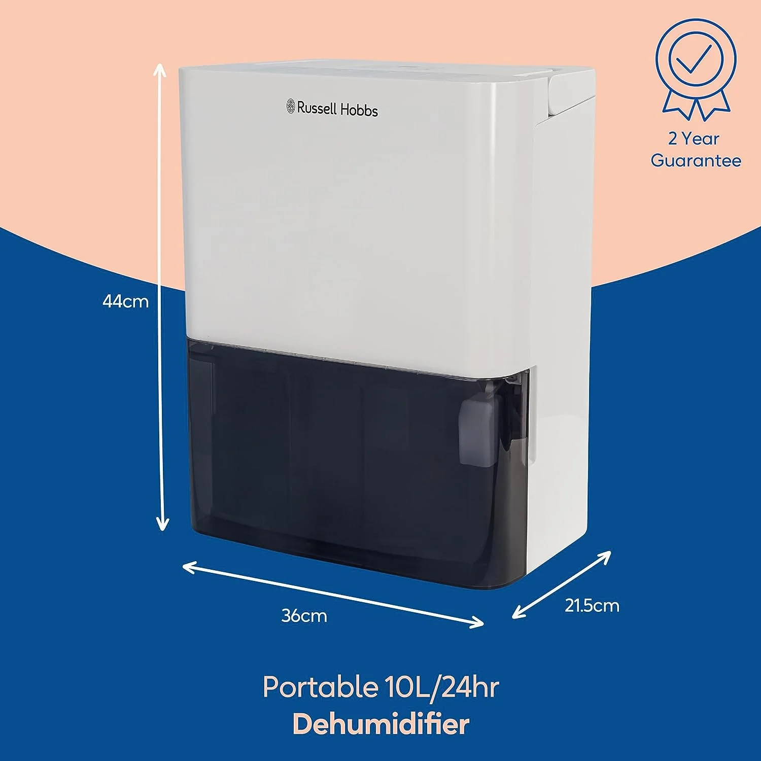 Russell Hobbs RHDH1001 10L Dehumidifier - Image 6