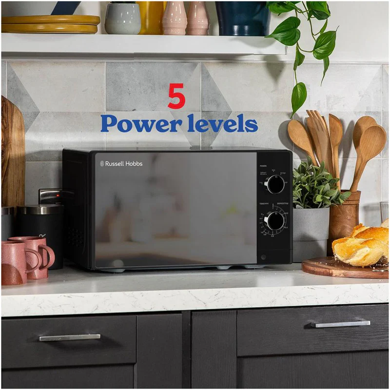 Russell Hobbs RHM2047B 20 Litres Microwave Silver - Image 7