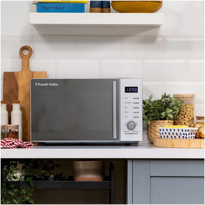 Russell Hobbs RHM2348S 23 Litres Solo Microwave Silver - Image 6