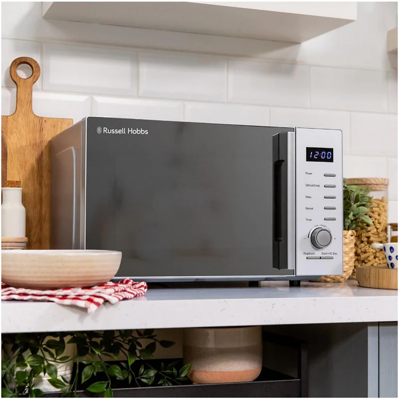 Russell Hobbs RHM2348S 23 Litres Solo Microwave Silver - Image 9