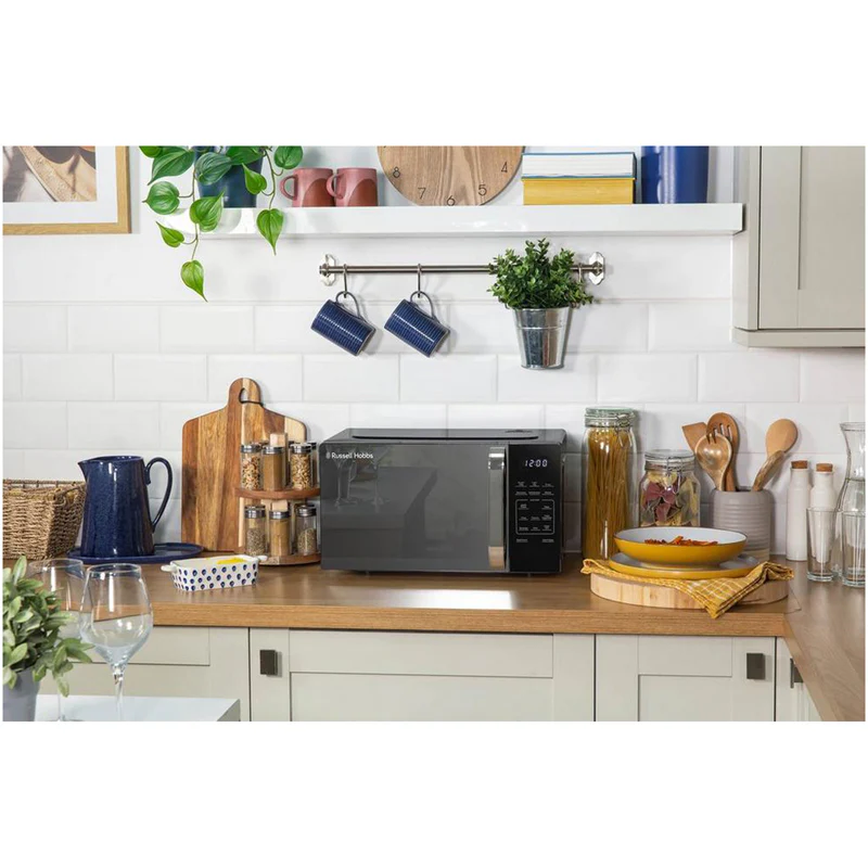 Russell Hobbs RHMT2045B 20 Litre Touch Control Digital Microwave Black - Image 8
